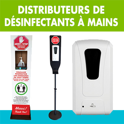 Image Distributeur de désinfectants à mains